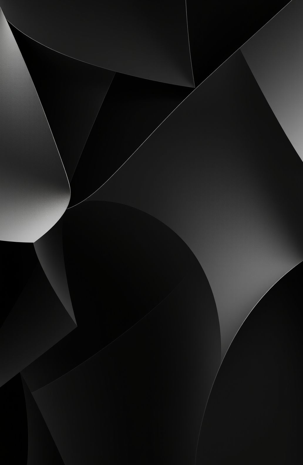 3d Black Wallpaper
