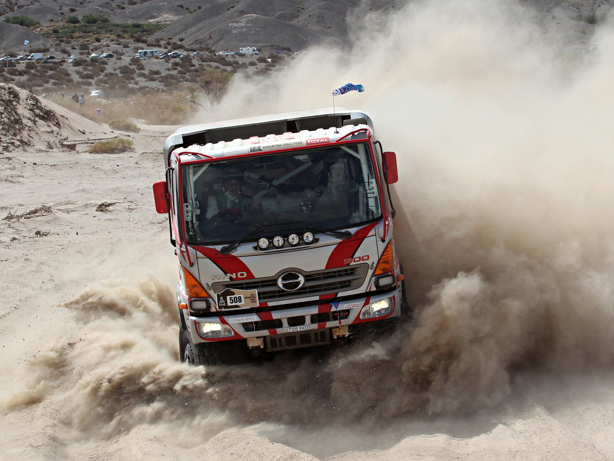 Hino Dakar Offroad Racing Race Truck