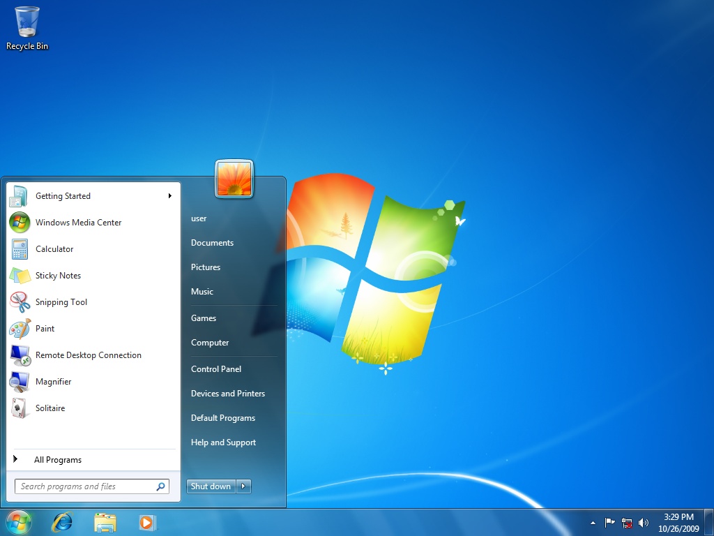Default Windows Desktop The Background Always Defaults To