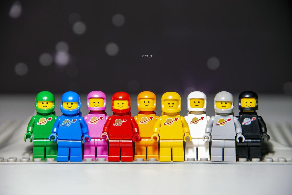 Lego Spacemen Squad Astronaut On T