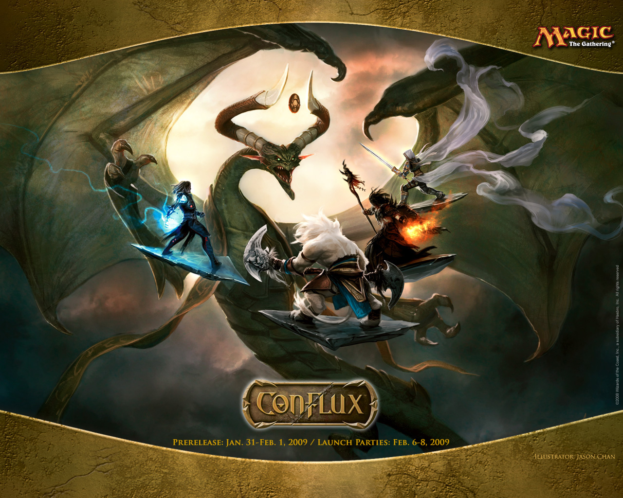 Wallpaper Of The Week Conflux Fat Pack Mural Daily Mtg Magic