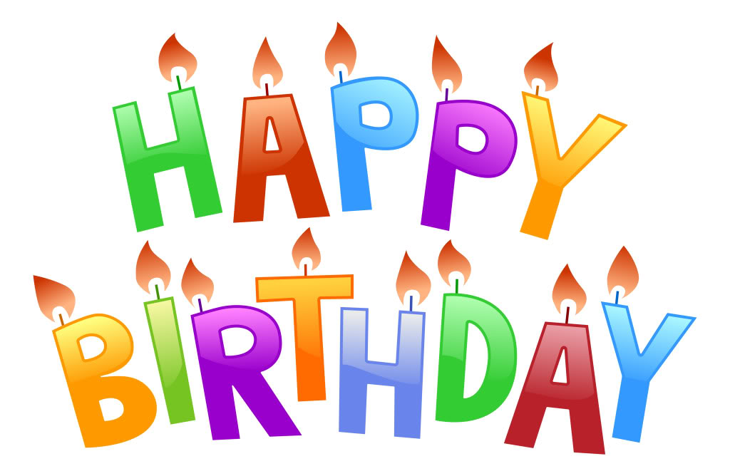 Happy BirtHDay To You Message Candles HD