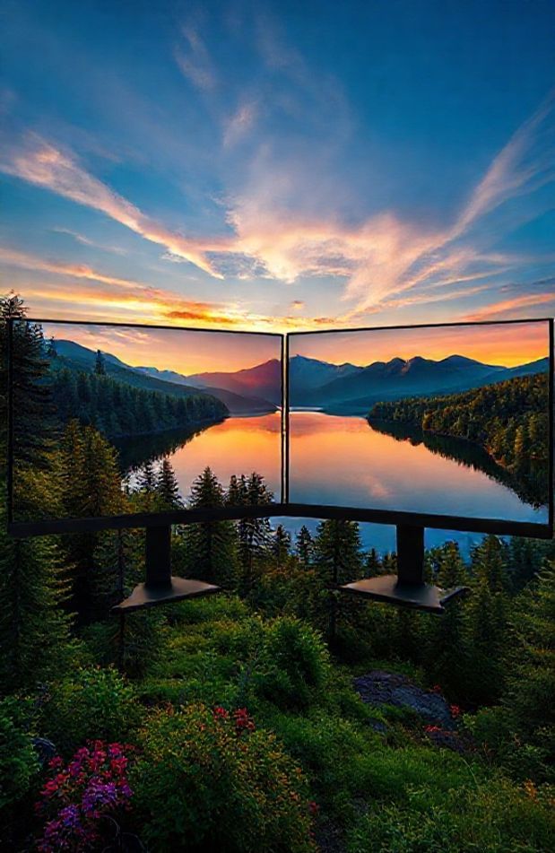 Dual Monitor Wallpaper Windows