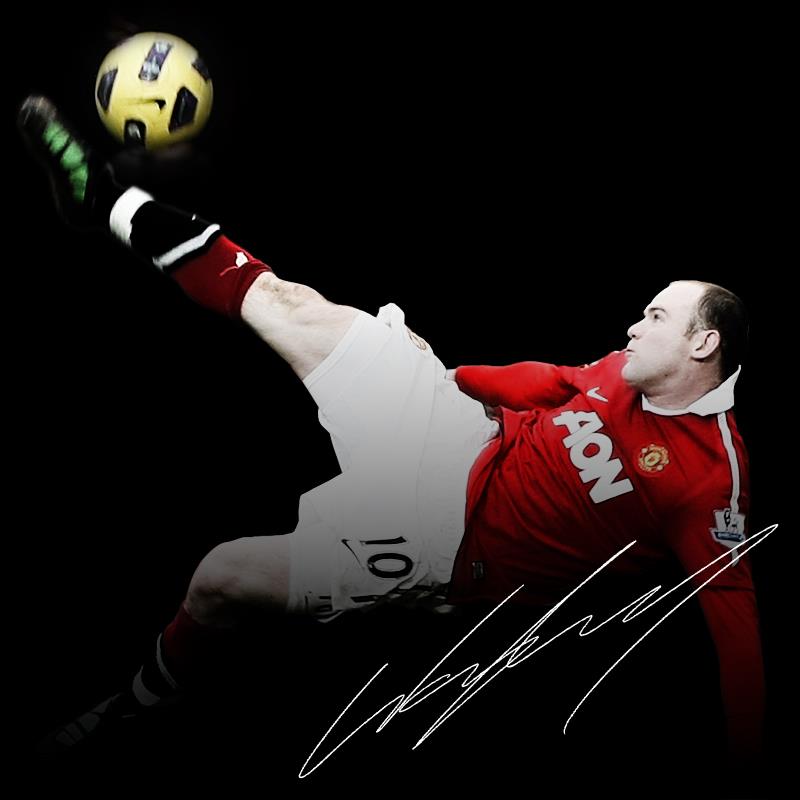 Wayne Rooney Action Wallpaper Image Android iPhone