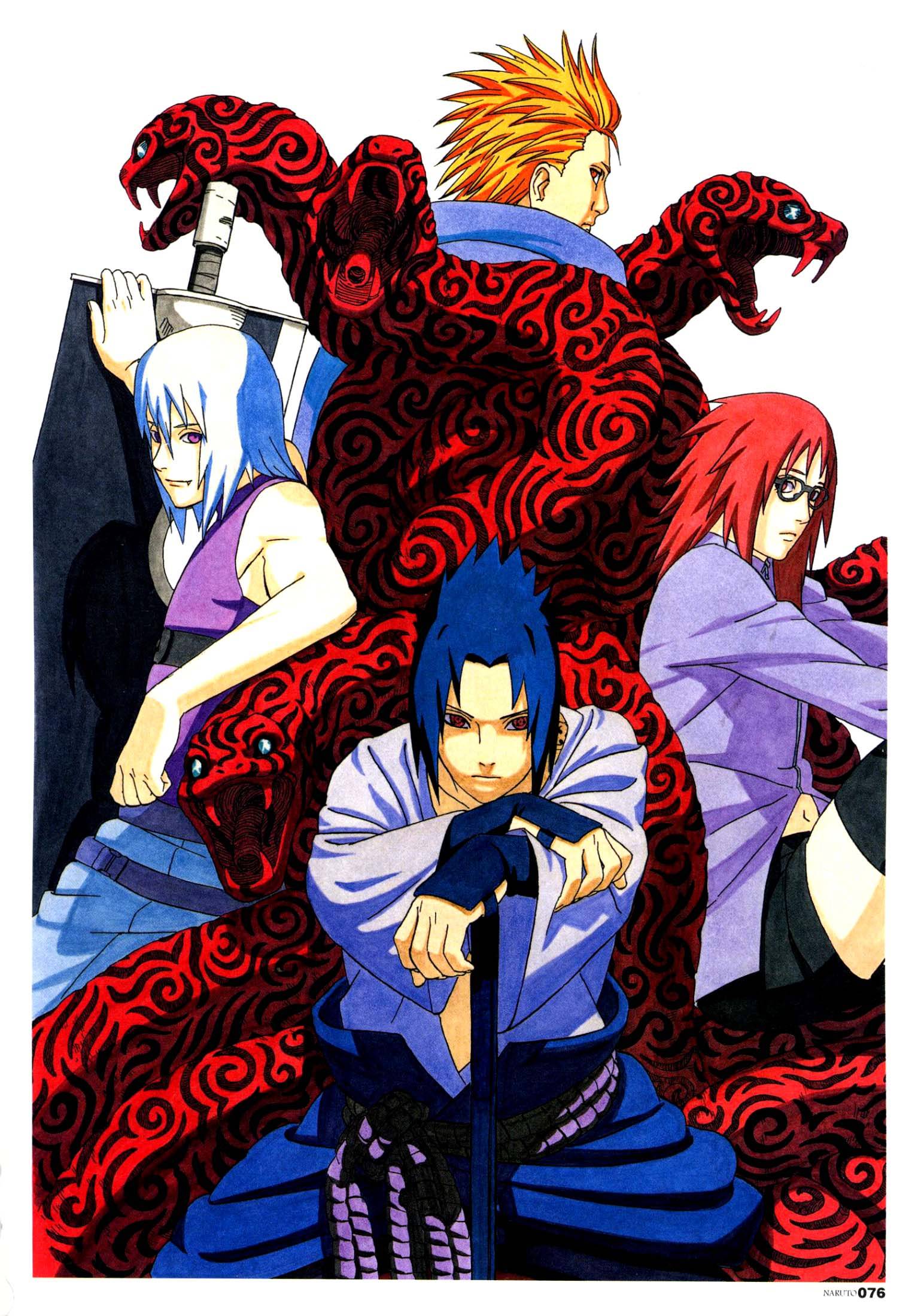 Hebi Or Taka Naruto Wallpaper