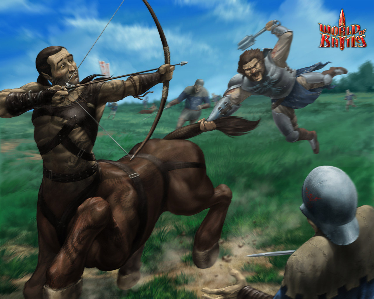 Centaur World Battles Wallpaper Jpg