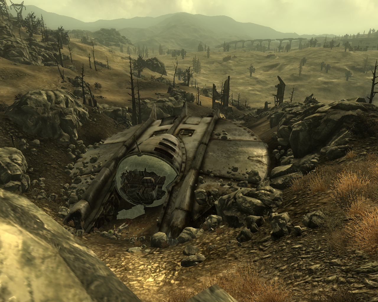 Fallout 4 разбившийся корабль инопланетян фото 56