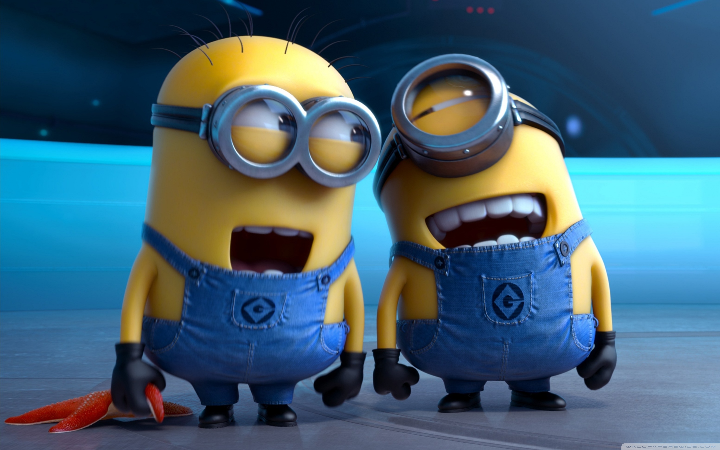 Despicable Me Laughing Minions 4k HD Desktop Wallpaper For