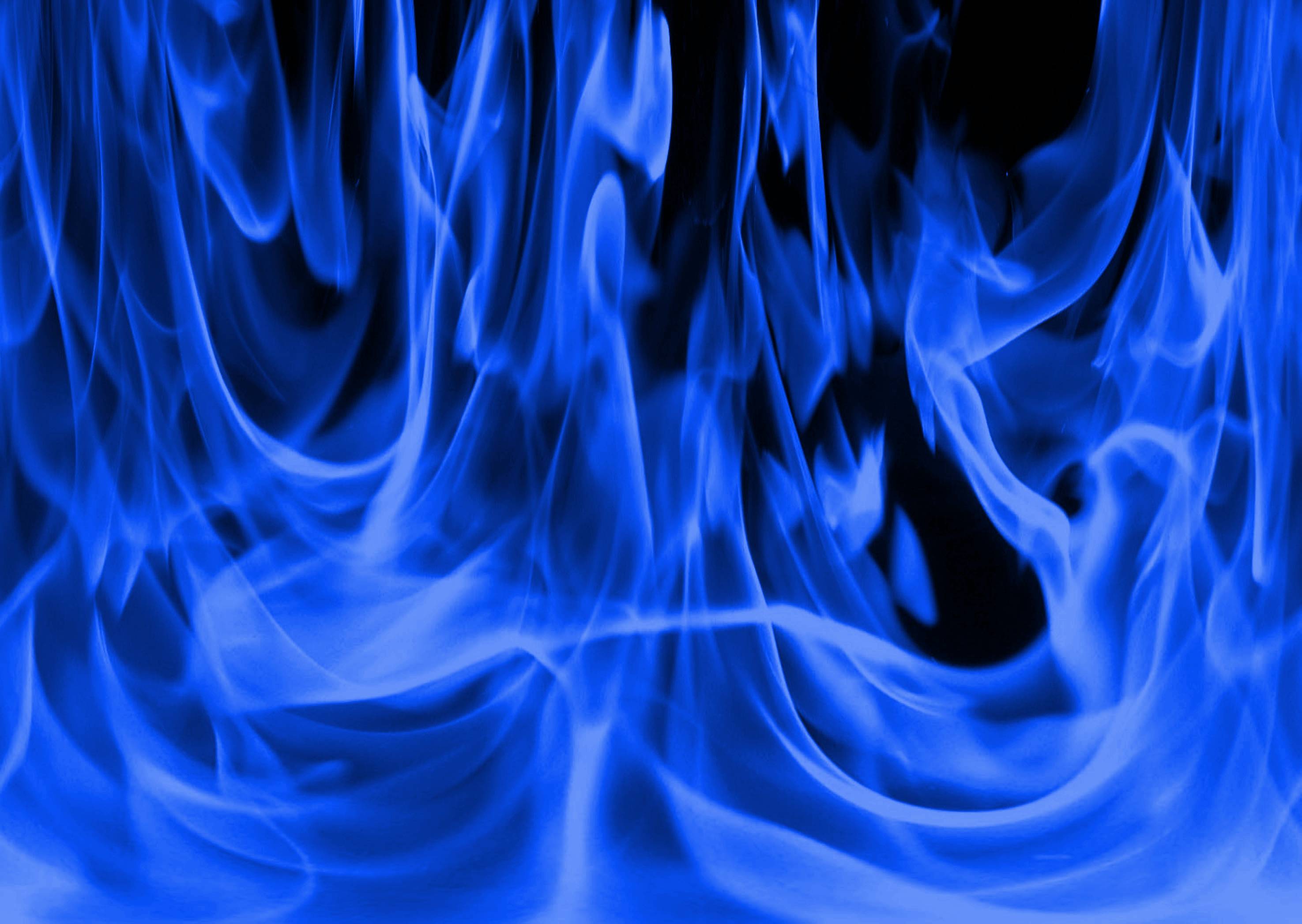 Blue Flame Wallpaper Hd
