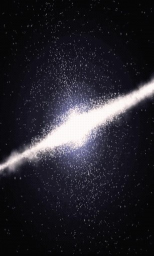 This 3d Galaxy Live Wallpaper Watch It Spin Around On Your
