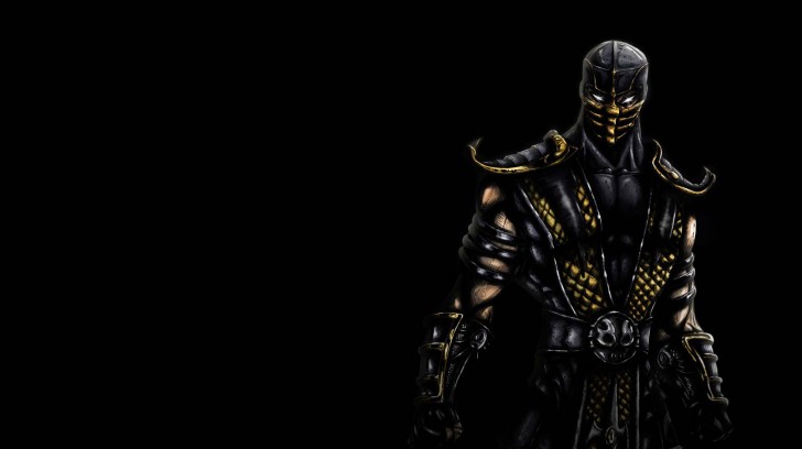 Wallpaper Mortal Kombat Scorpion HD