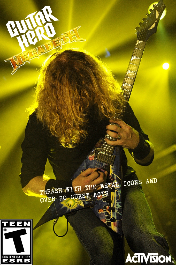 Guitar Hero Megadeth Custom Cover By Metalheadrailfan