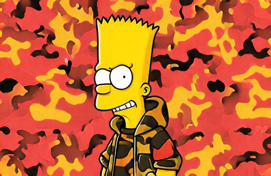 Bape Bart Wallpaper
