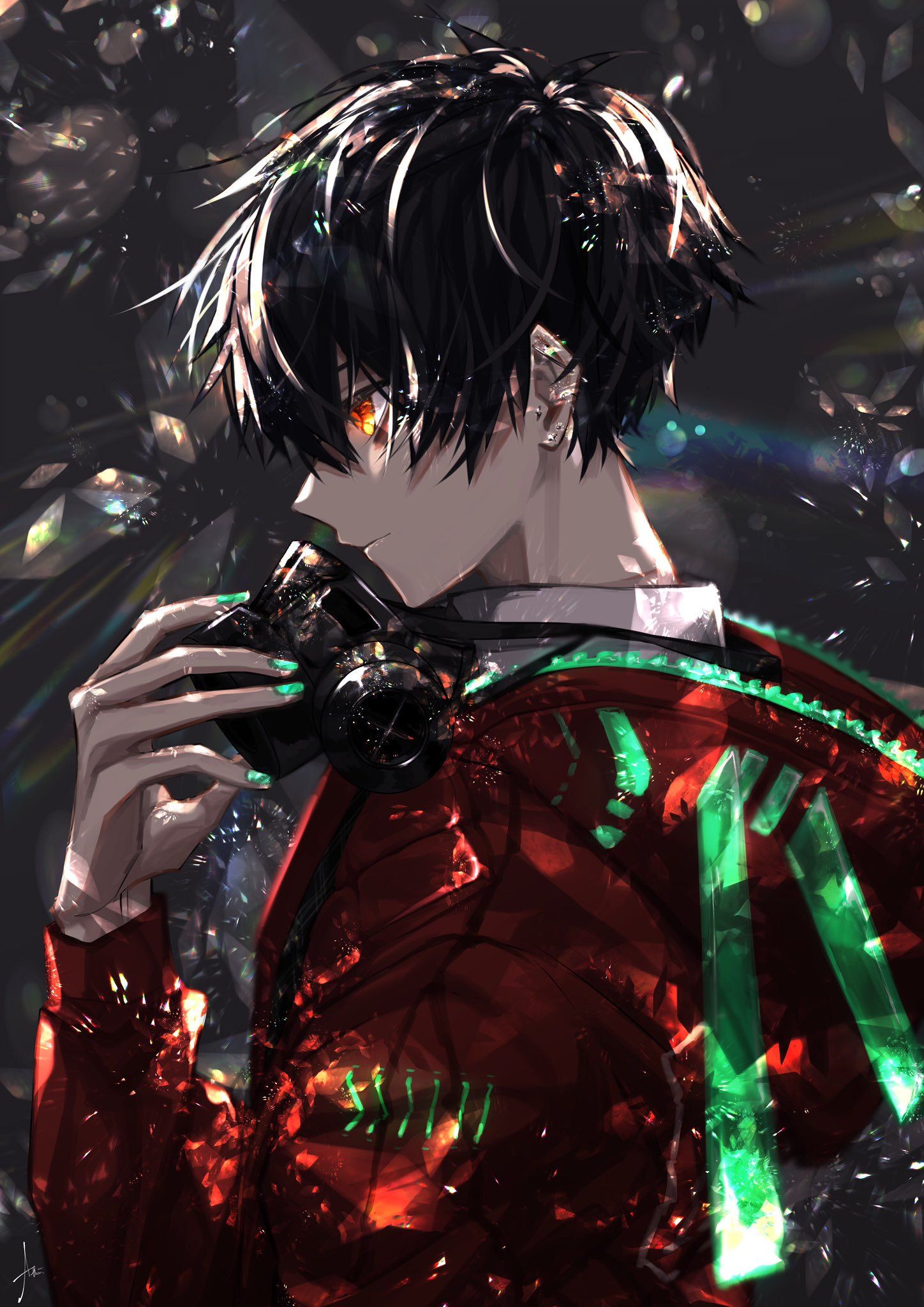 Anime Boy Dark Angel Wallpaper Wallpa