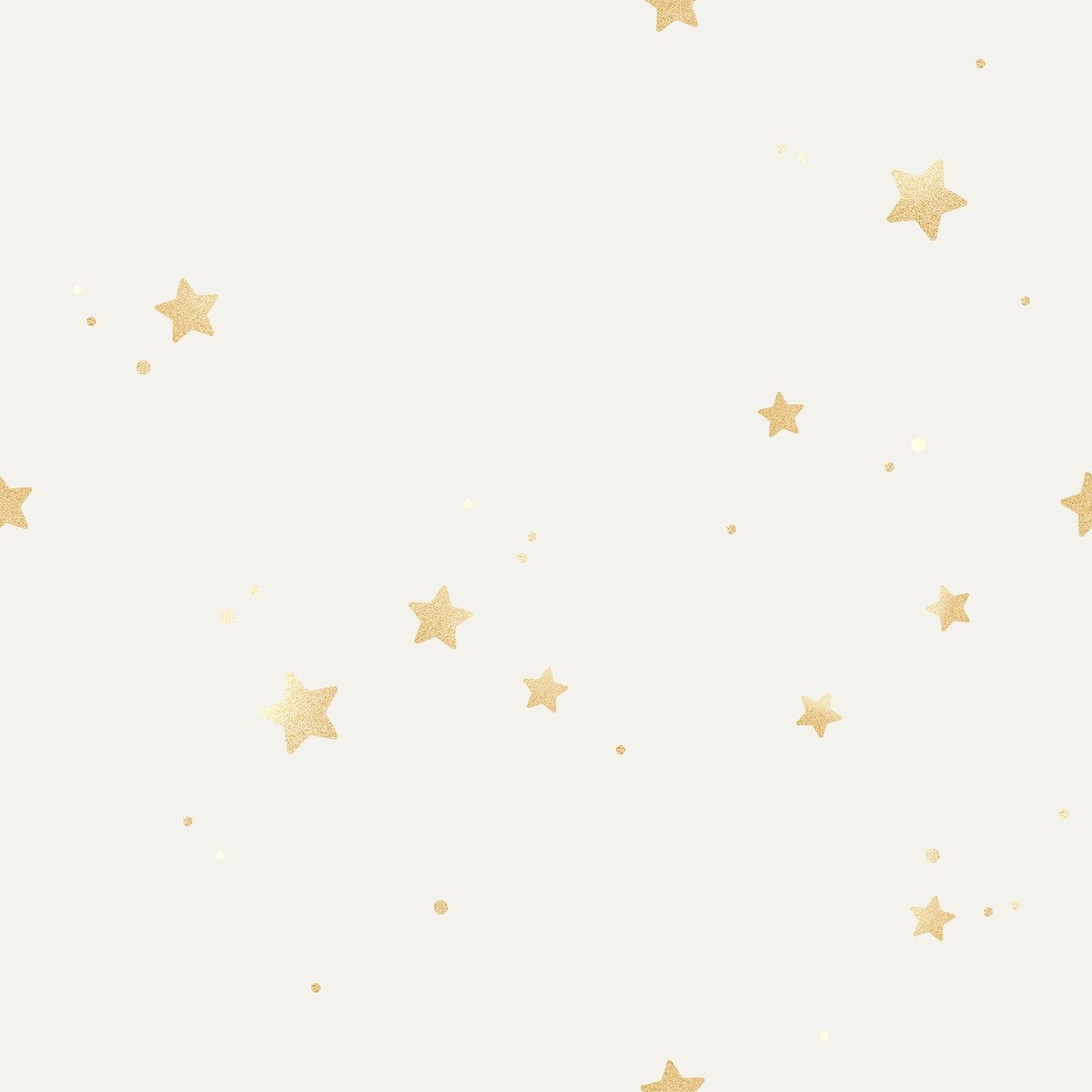 Gold Star Seamless Pattern On A Beige Background Image By