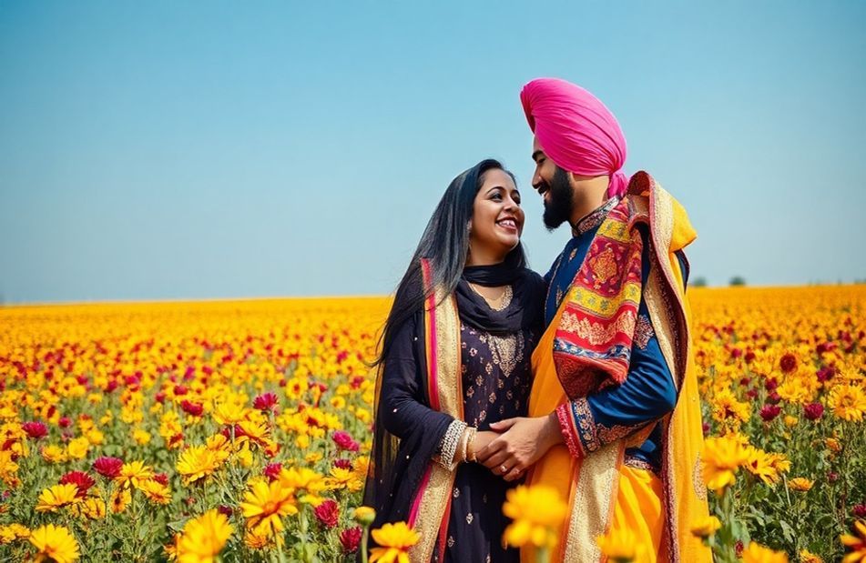 Punjabi Couples Wallpaper