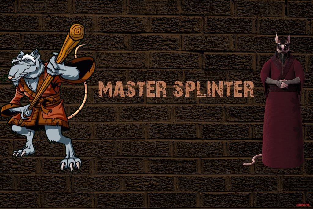Master Splinter Wallpaper By Darkshadowstar100