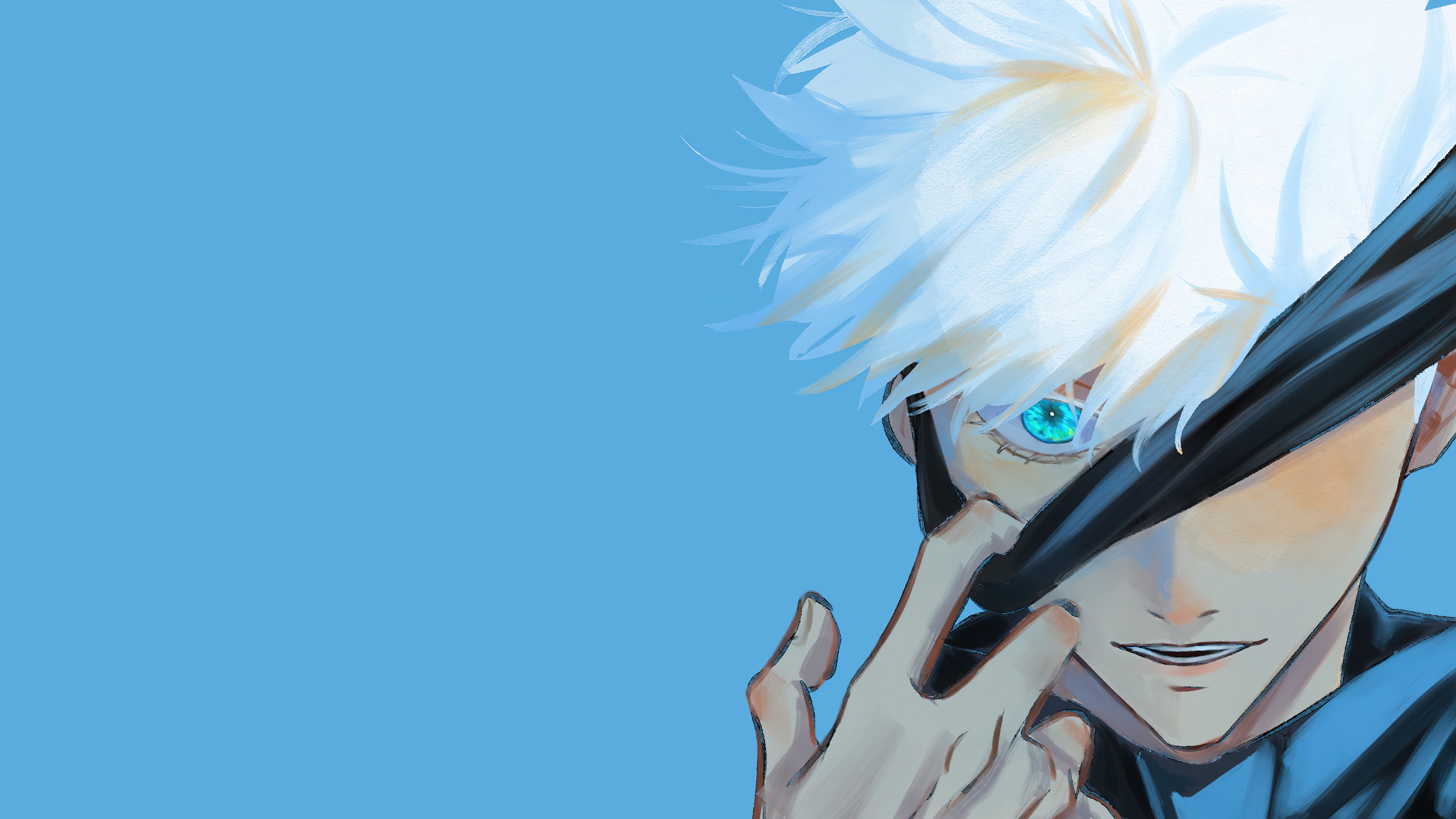 Jujutsu Kaisen Gojo Eyes Wallpaper