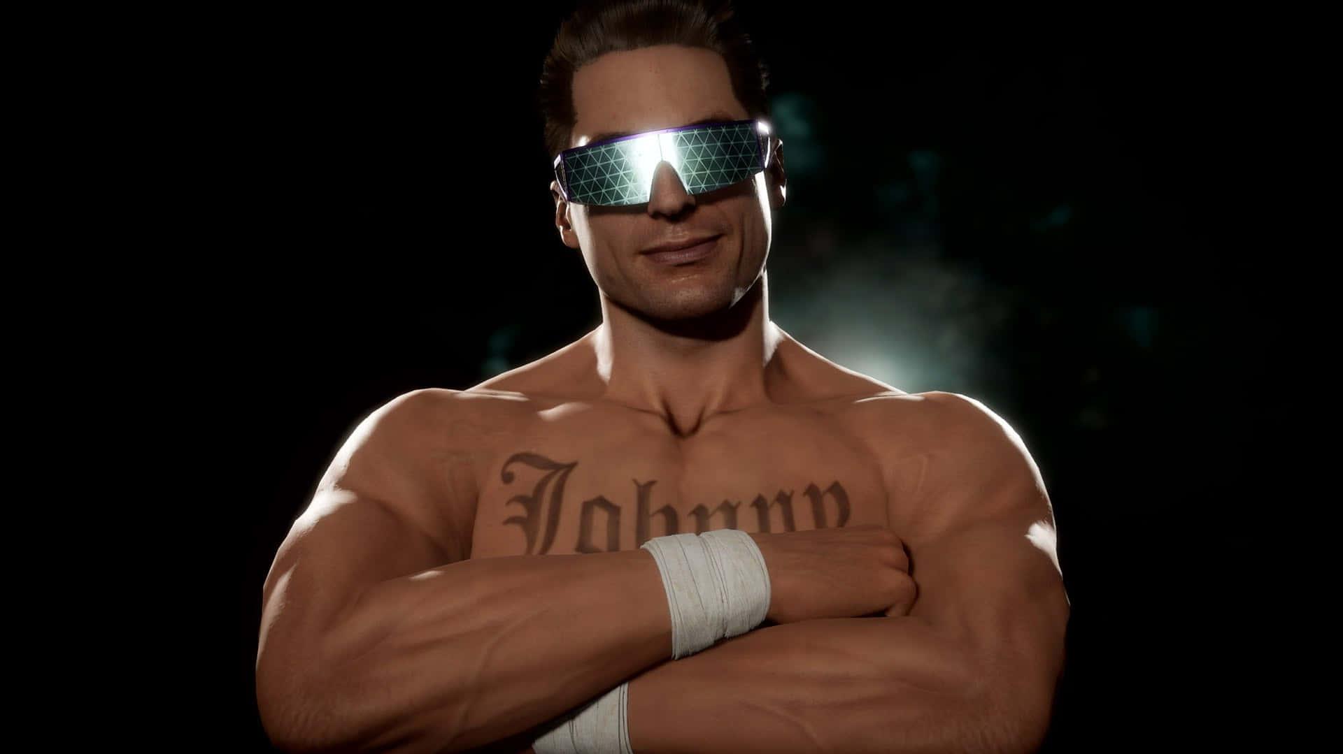 Download Caption Johnny Cage in Action on a 1920x1080 HD