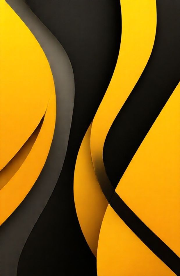 Black And Yellow Hd Wallpaper
