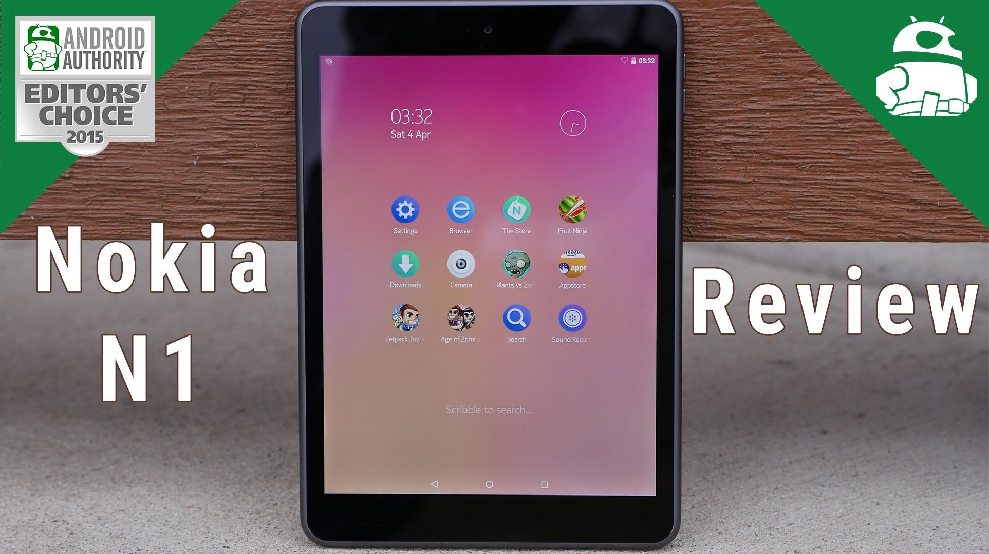 Nokian1 Android Tablet With Nokia Zlauncher Premium Build