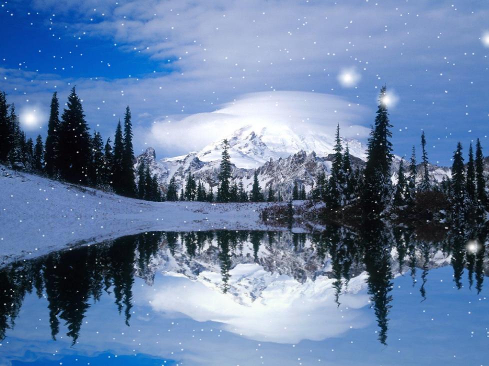 And Enjoy This Winter Snow Animated Wallpaper