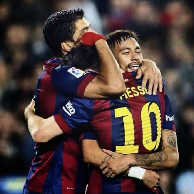 Messi Neymar And Suarez Goal Psg By