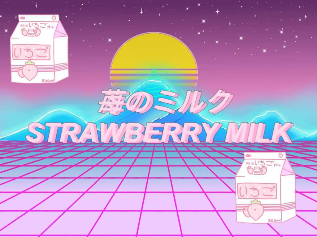 Start Your Day Off With Delicious Strawberry Milk Wallpaper