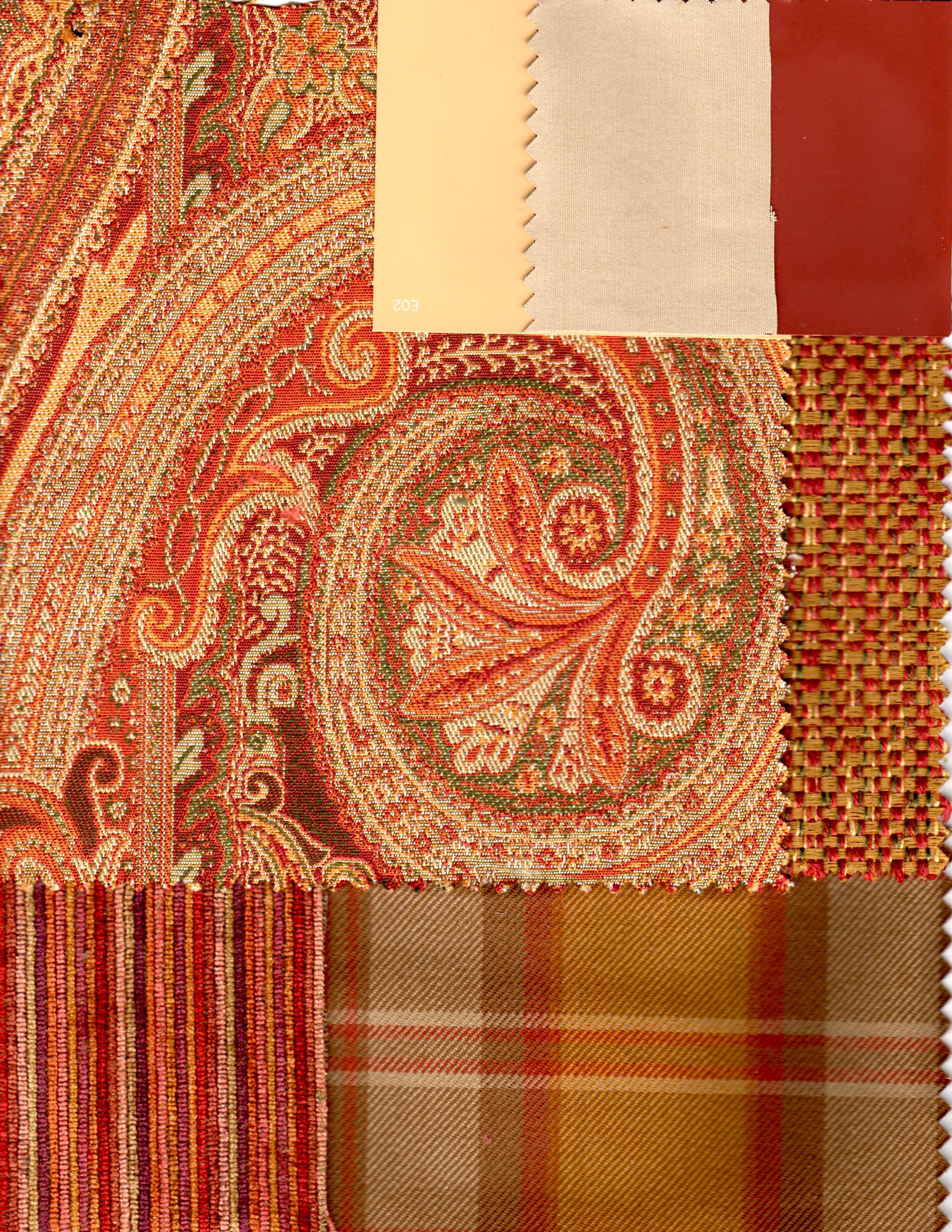 Mixing And Matching Fabric Wallpaper Patterns Fred Gonsowski