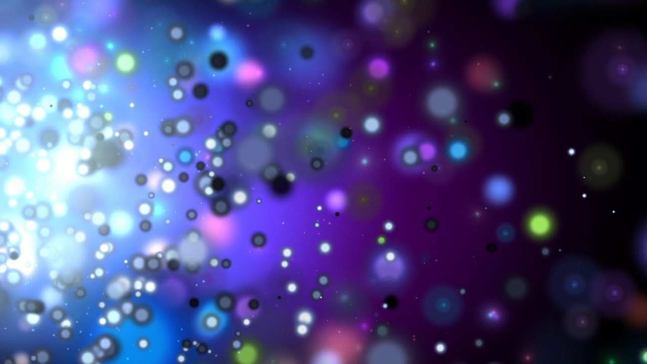 4K ALL COLORS Moving Background Animated Wallpaper Stars Bokeh
