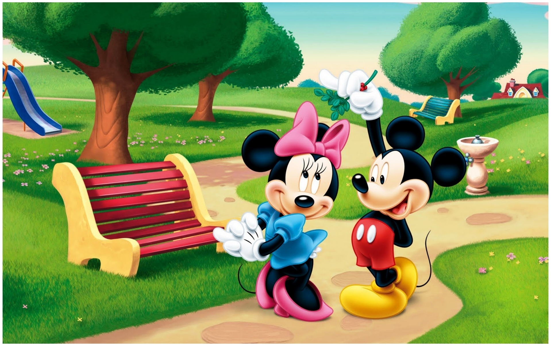 Mickey Mouse Cartoons HD Wallpaper
