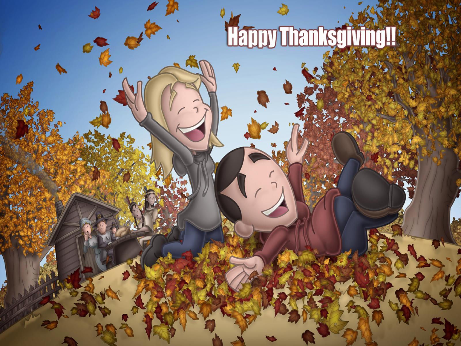 Cartoon Thanksgiving Wallpaper Image Pictures Becuo