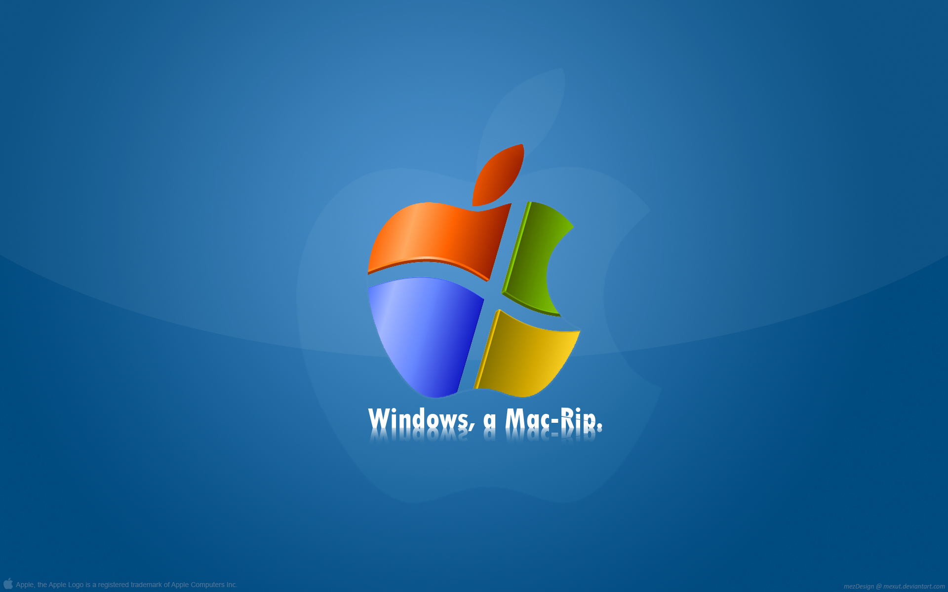 cran Windows 8 bleu Apple   Wallpapers   Fonds dcran Windows