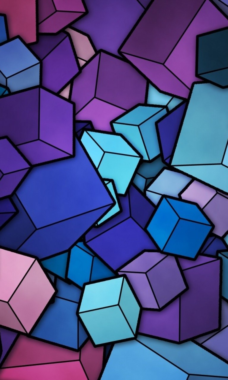 Fortnites Mysterious Purple Cube HD Wallpaper 768x1280   HD