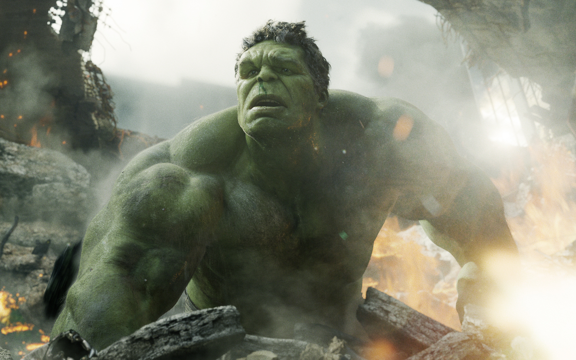 Description Hulk In The Avengers Wallpaper Background