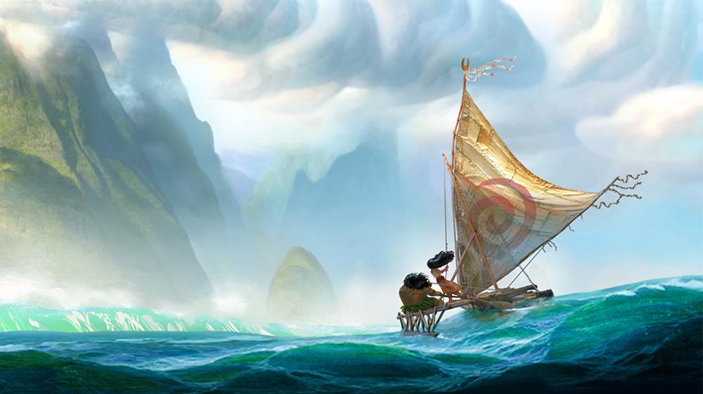 Production Design Team Based Look of Disneys Moana on Real Places
