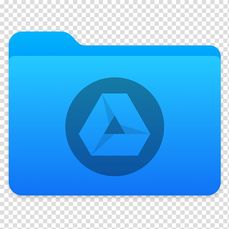 Next Folders Icon Google Drive Blue Folder Transparent