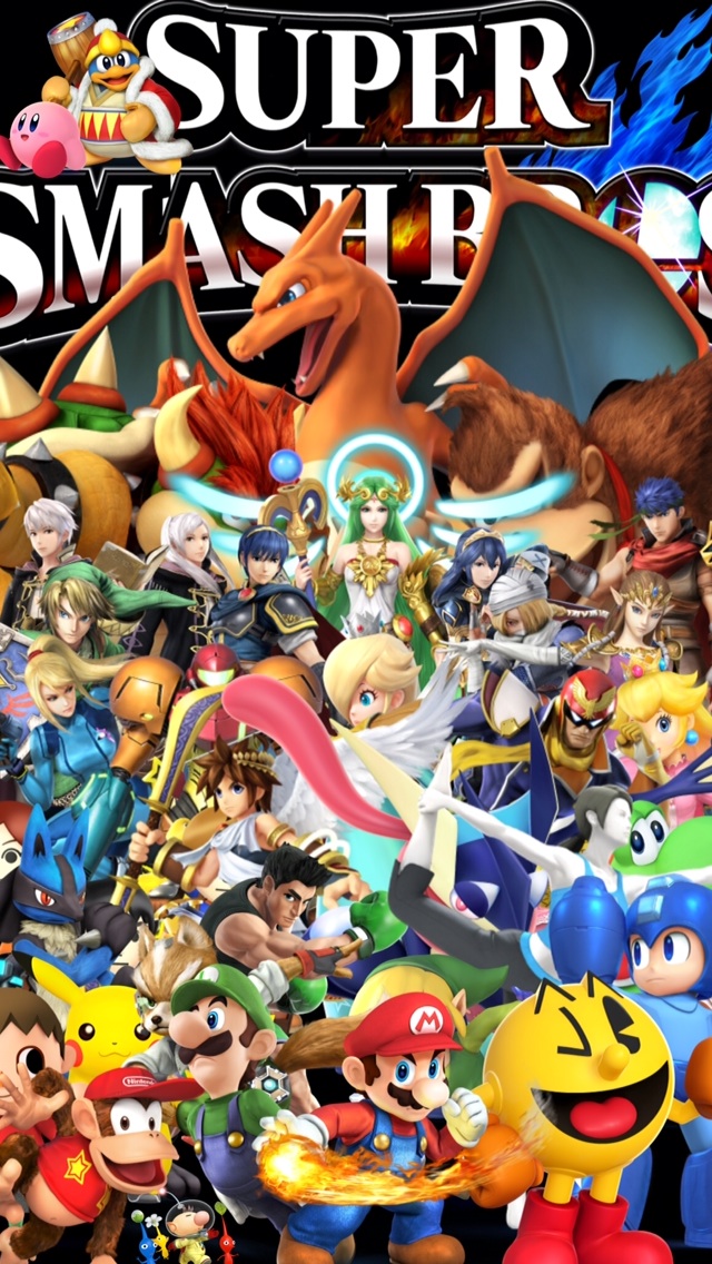 Super Smash Bros Melee iPhone Wallpaper Ssb4i Made An