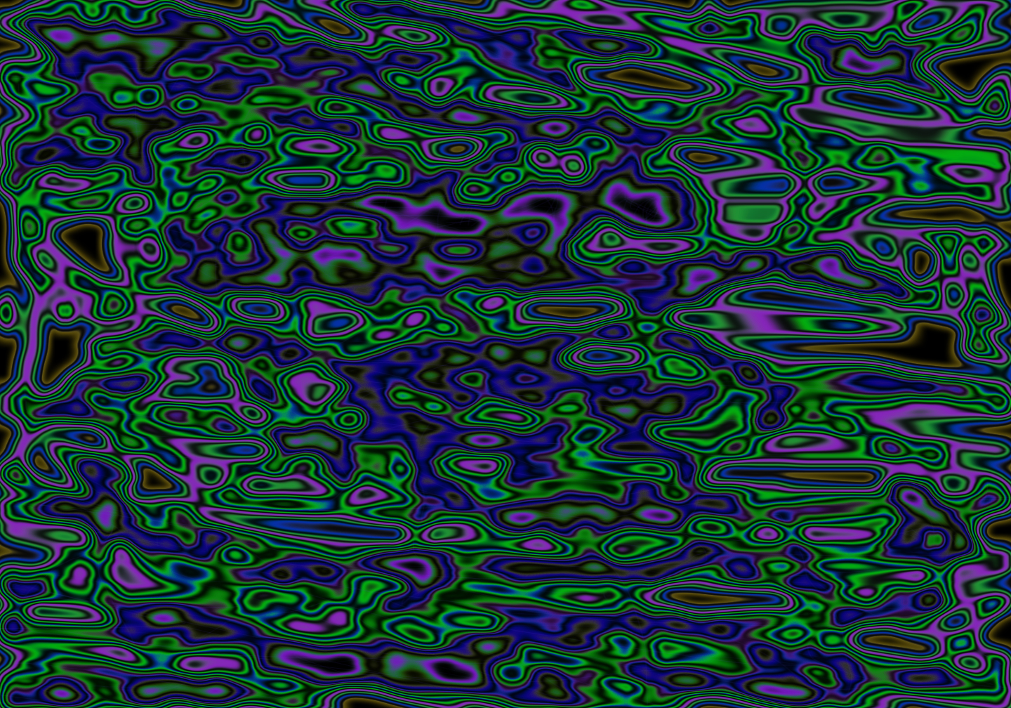 Psychedelic Green Blue And Purple Wallpaper By Ashleyprincess201454