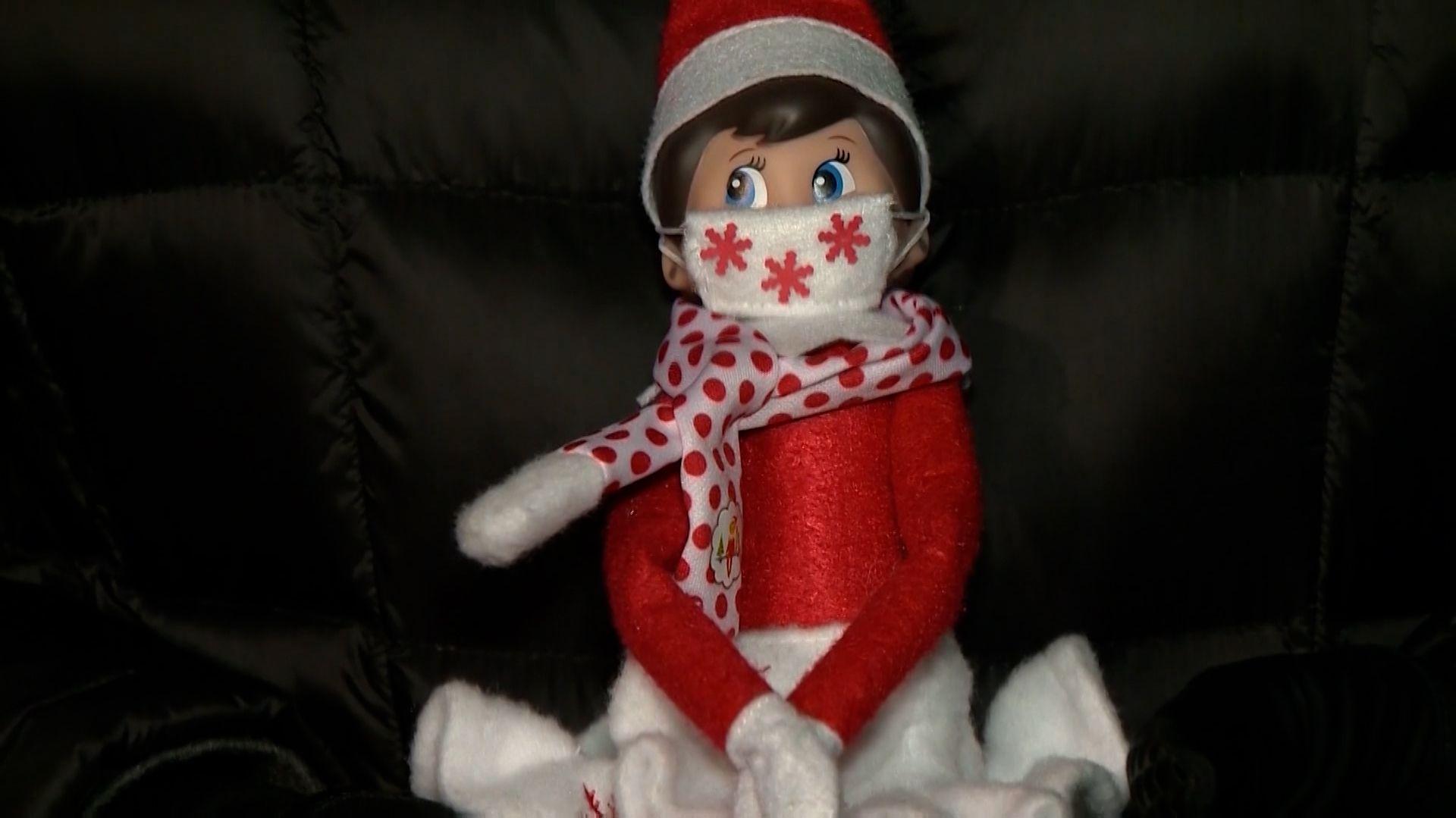 Inspired by loss woman puts a twist on Elf on the Shelf