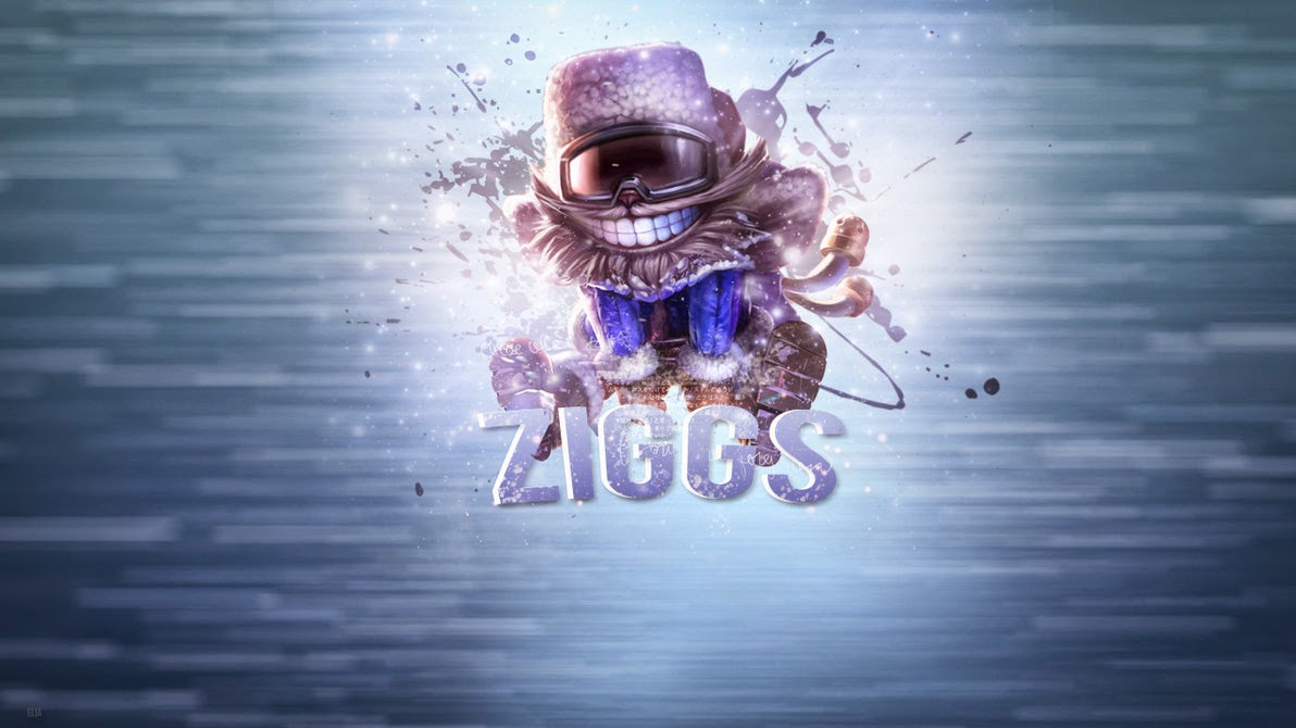 Ziggs League Of Legends Wallpaper Desktop