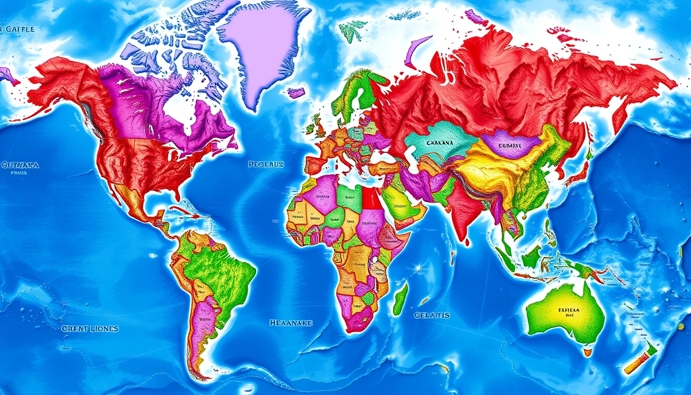 World Map Wallpaper High Resolution