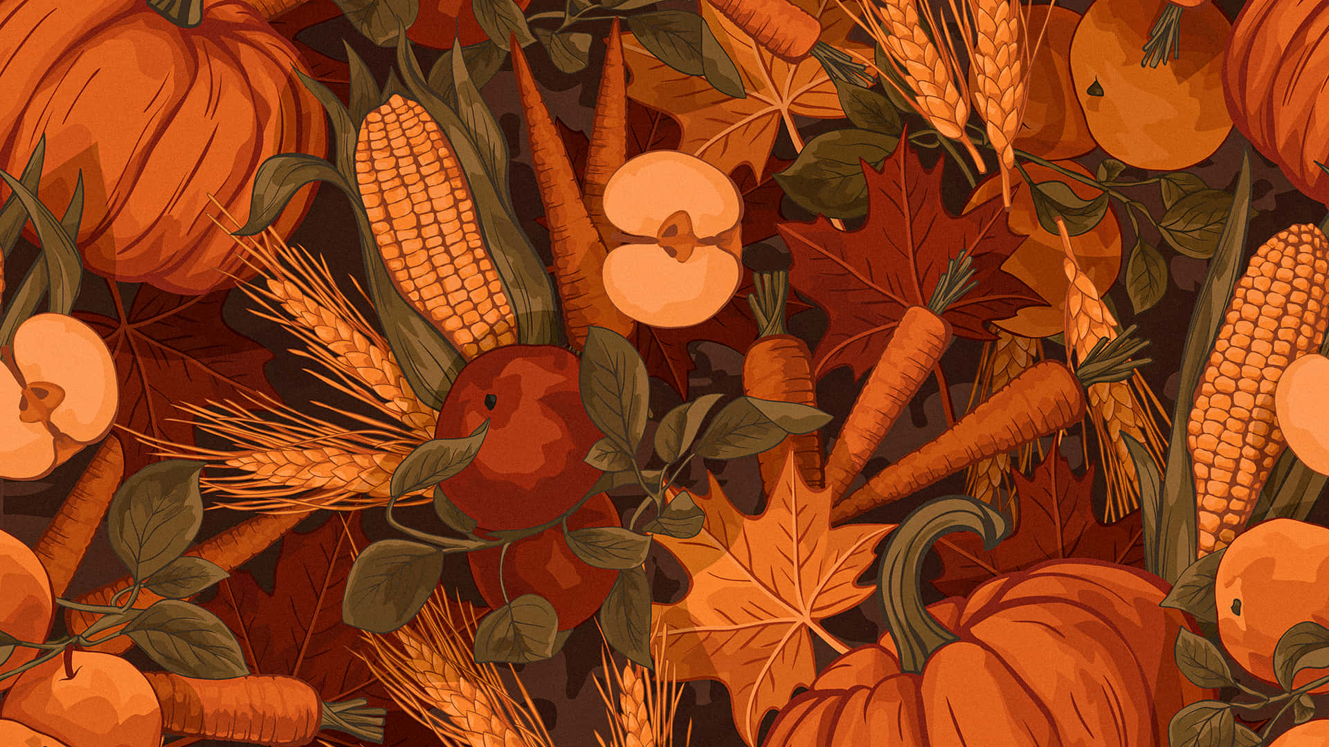 Orange Desktop Wallpaper
