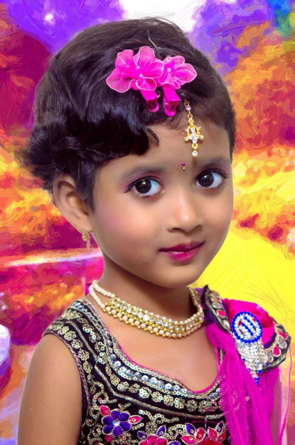 Cute Baby Girl Wallpaper