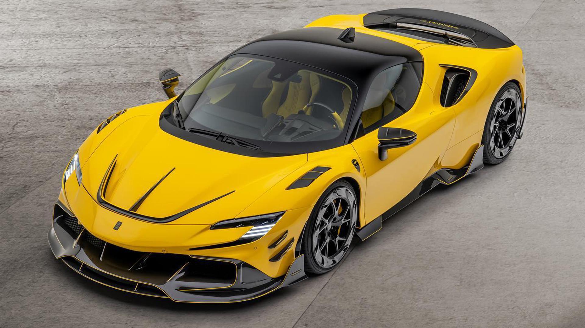 Mansory S Softkit For The Ferrari Sf90 Stradale Is Still Quite
