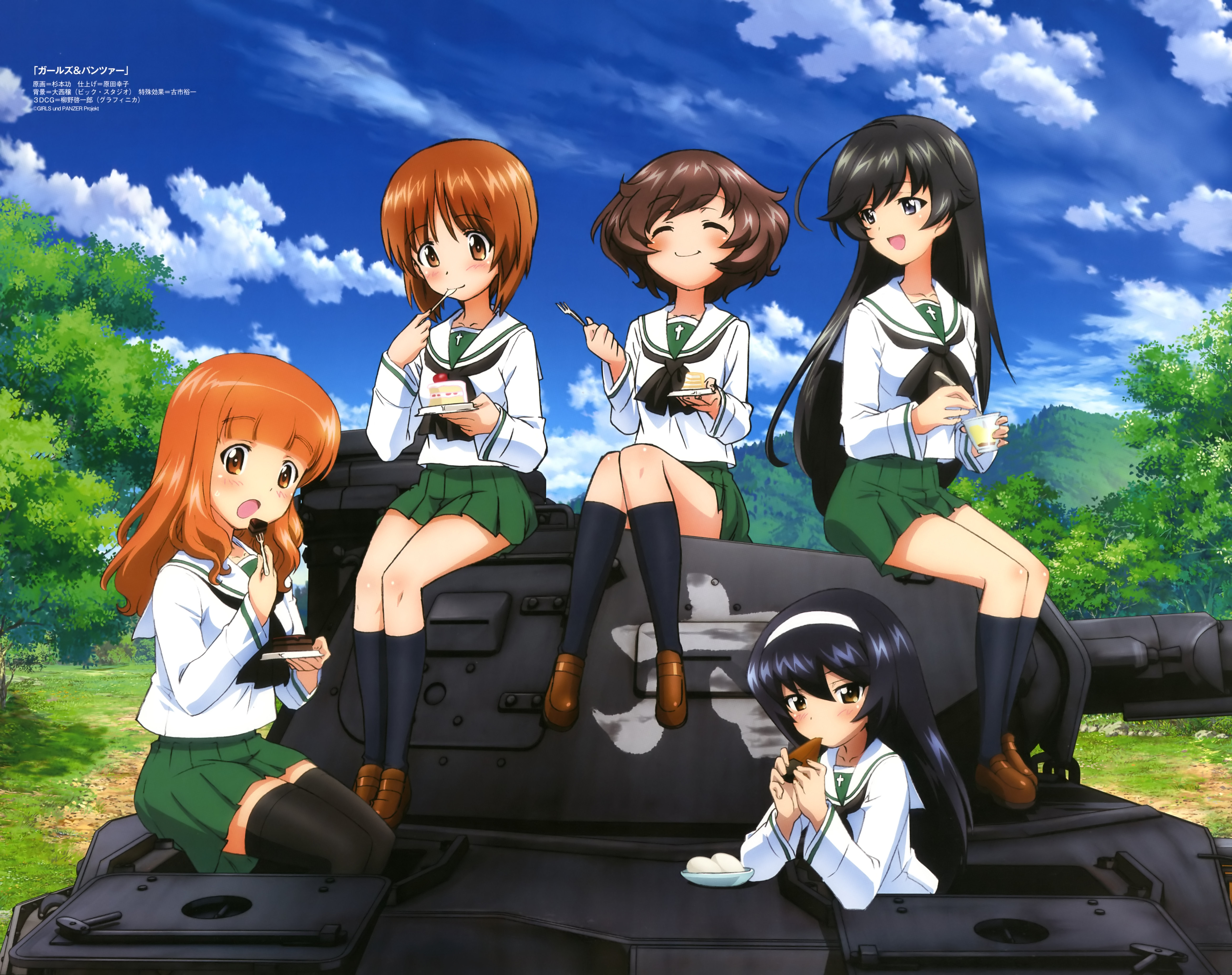 Girls und Panzer   Wallpapers   Anime Desu