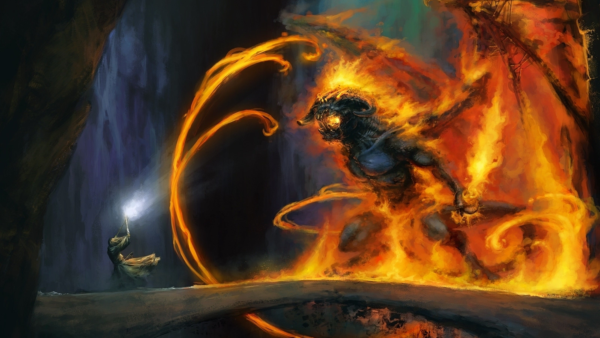Lord Of The Rings Wallpaper Balrog