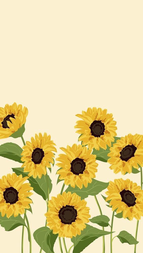 Manage Pinning Rawpixel Sunflower iPhone Wallpaper