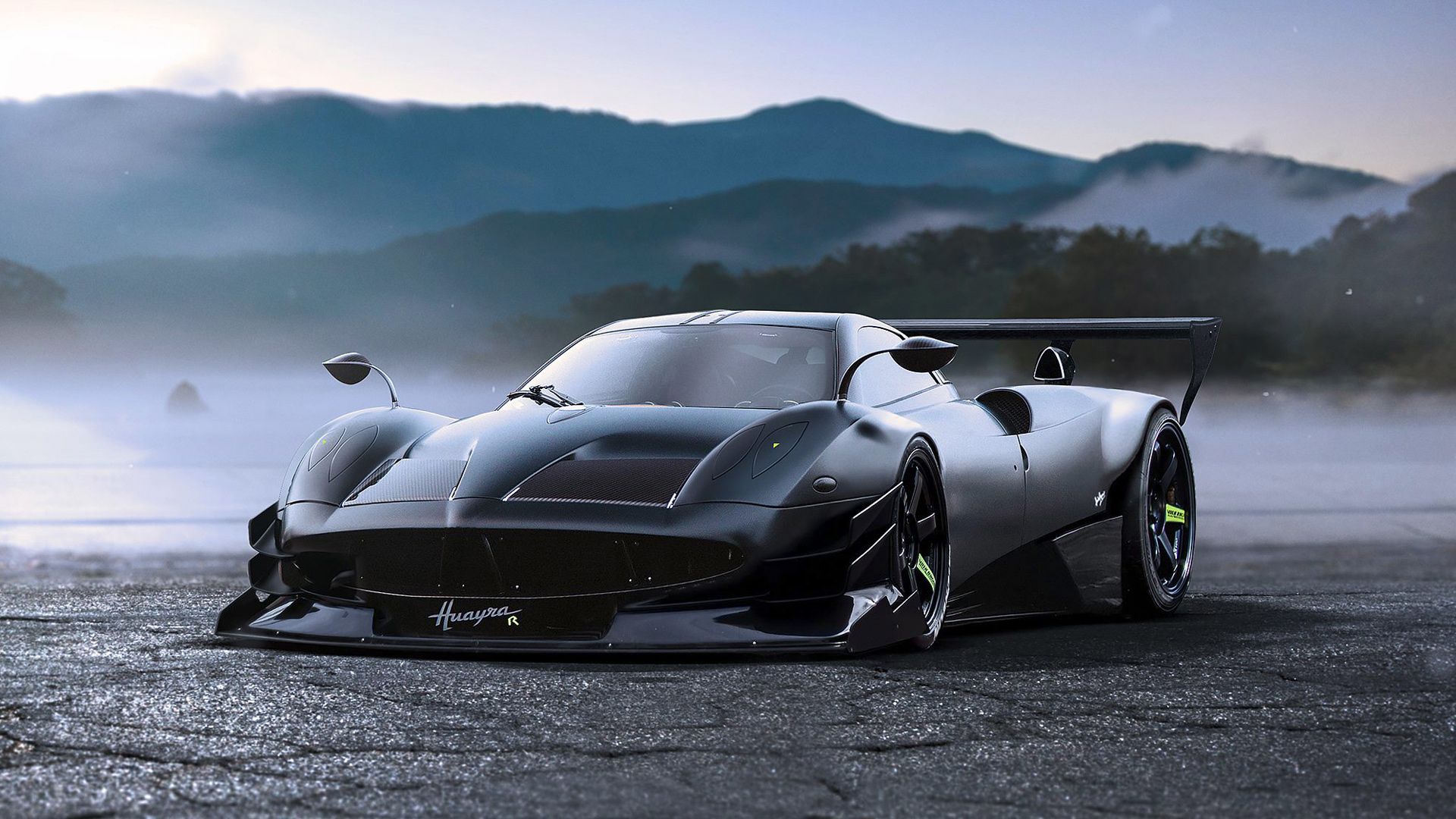 Pagani Huayra Wallpaper Top Background