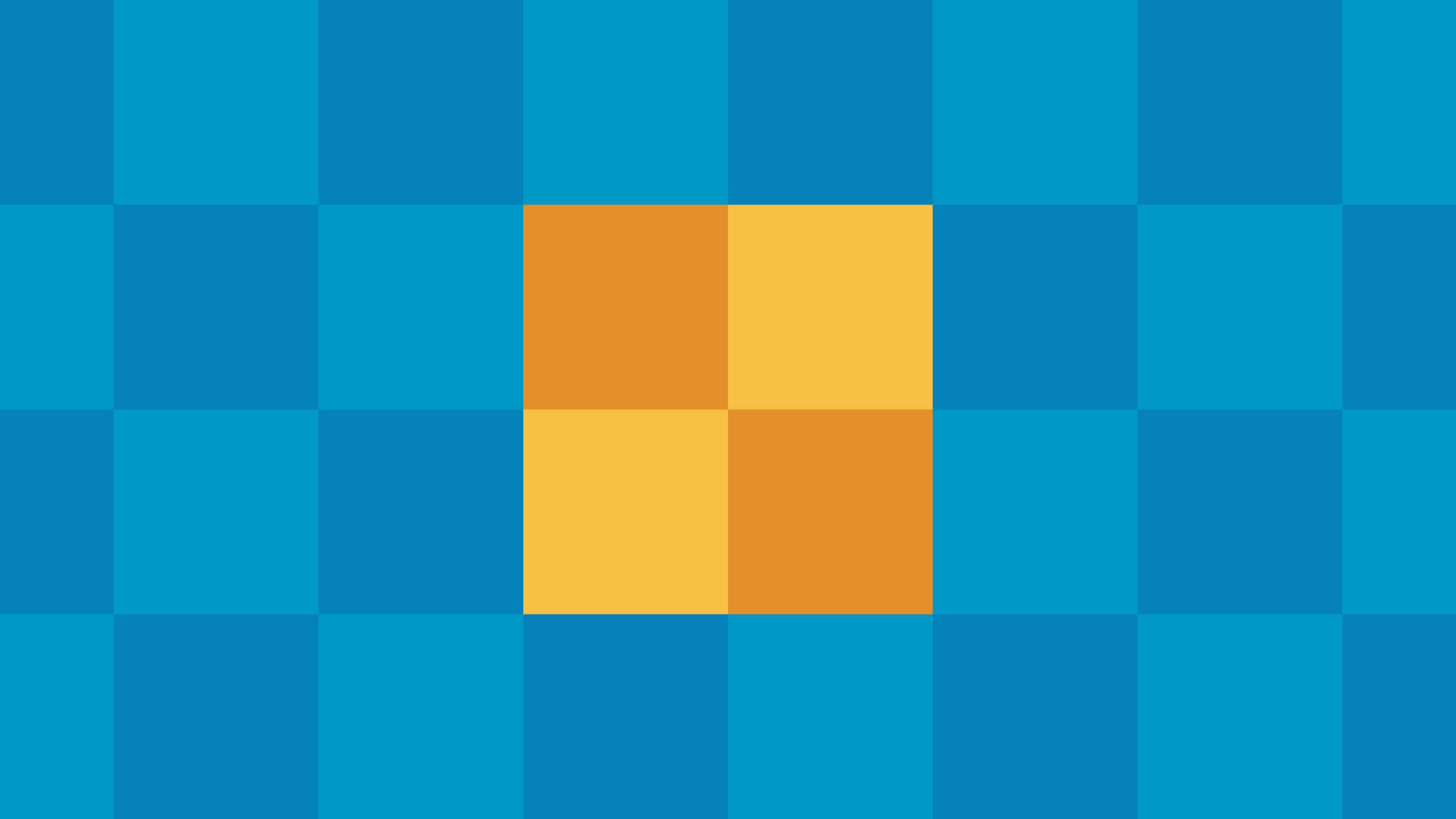 Orange And Teal Wallpaper